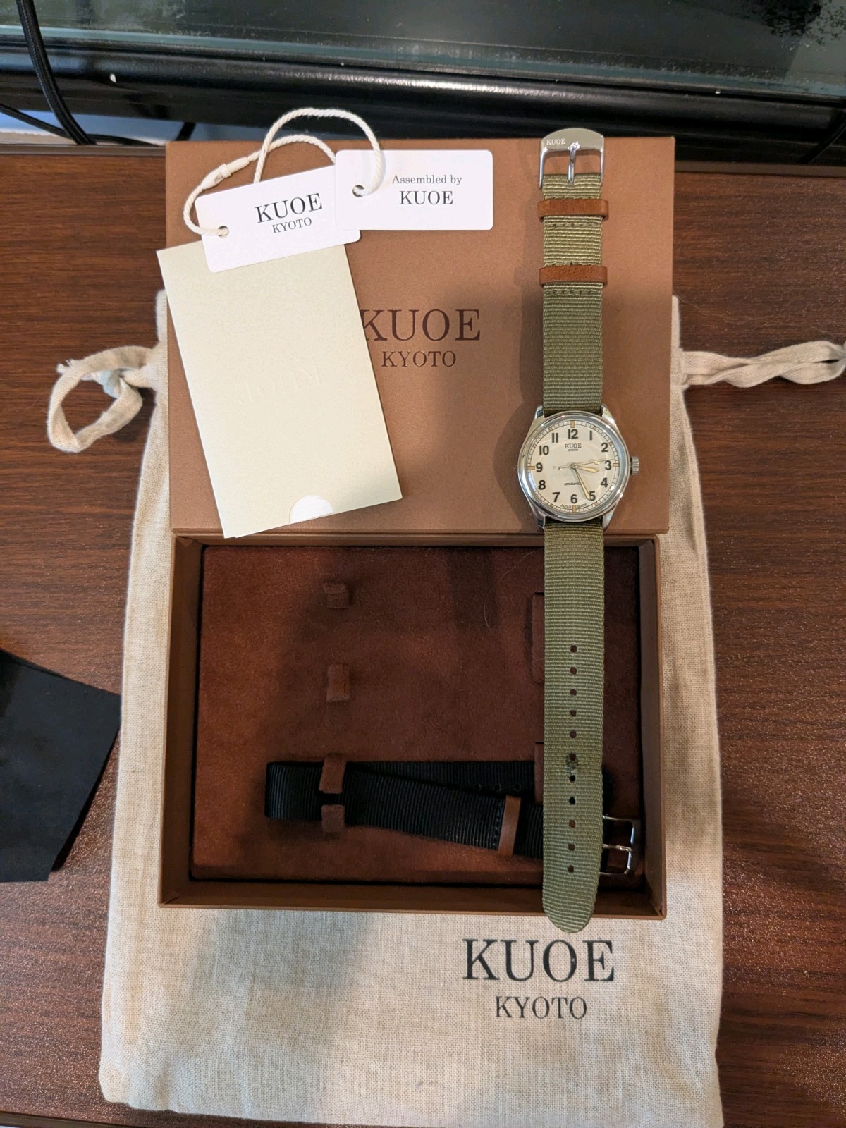 Kuoe Kyoto Gen 1 OLD SMITH / 90-002 With Discontinued DIAL (Rare)