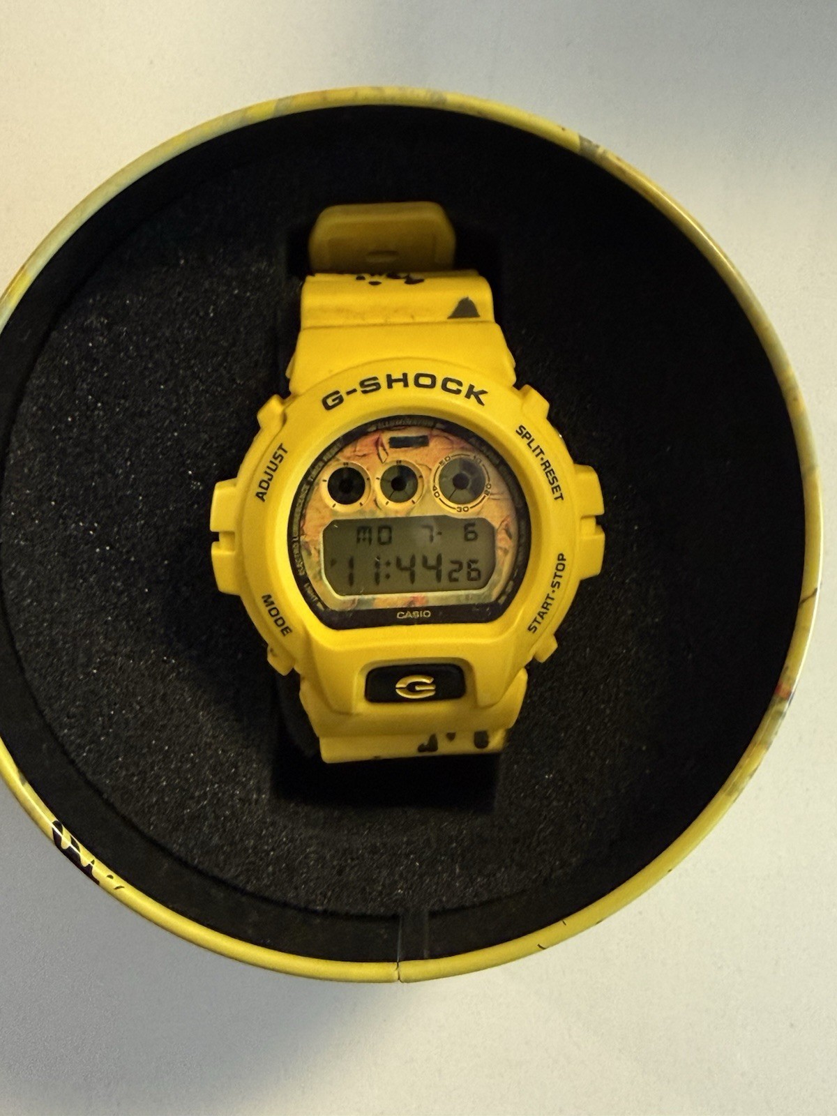 Casio G-Shock Ed Sheeran Hodinkee Limited Edition 6900 Yellow Box & Papers