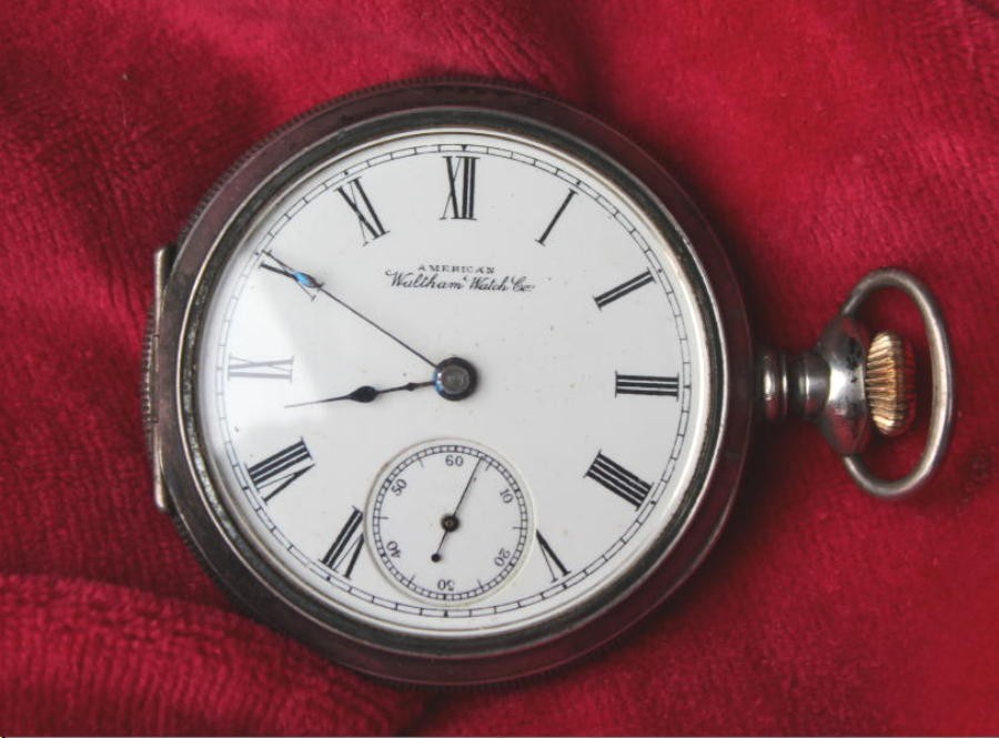 vintage waltham pocket watch