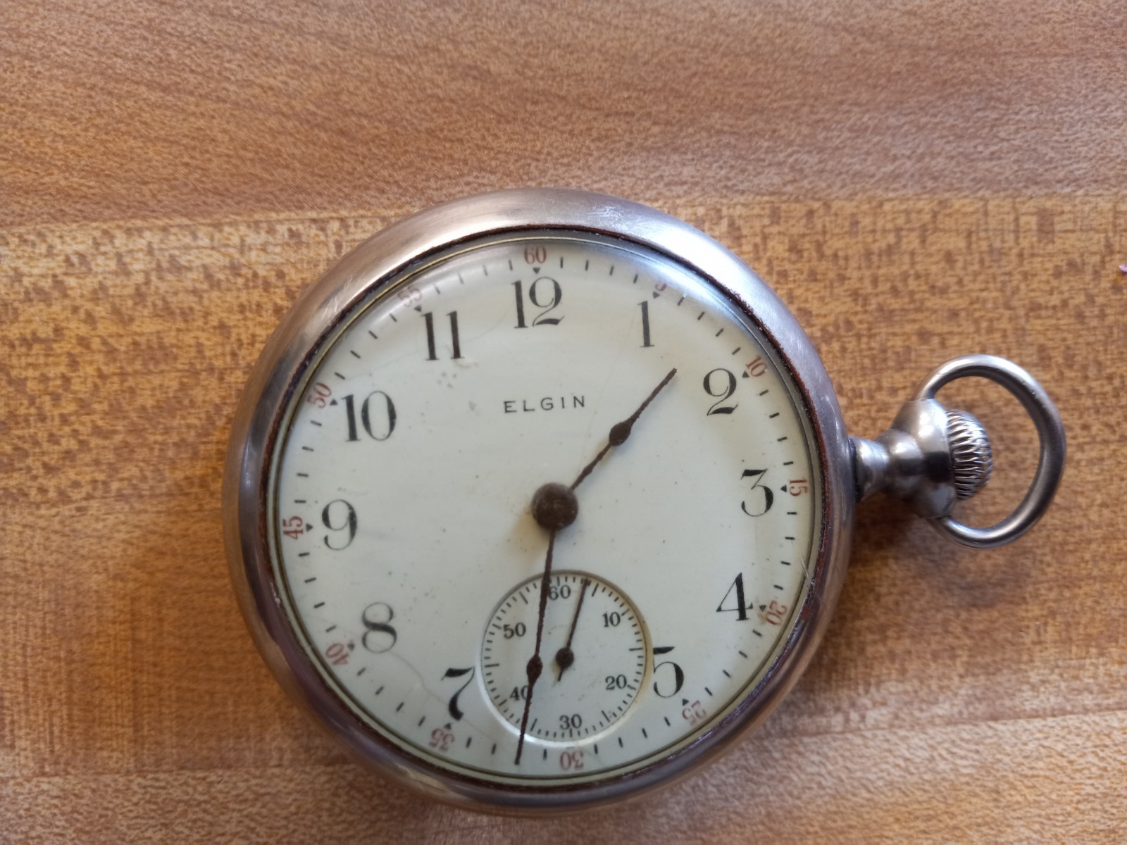 Vintage 1911 Elgin Grade 309 Model 4 12s 7J Pocket Watch Sn: 15444016