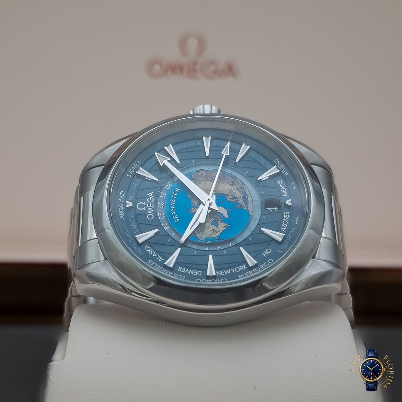 2024 | Omega | Seamaster Aqua Terra Worldtimer | 43MM | 220.10.43.22.03.001