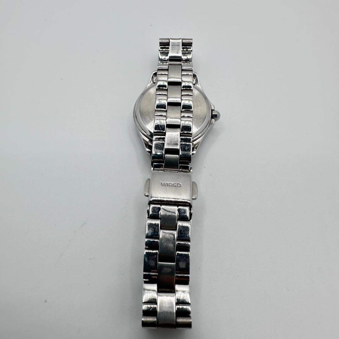WIRED VJ22 KH70 Quartz Working Item White Shell