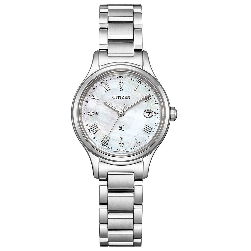 CITIZEN Cross Sea hikari Collection ES9490 52D White Dial Brand New Ladies Watch
