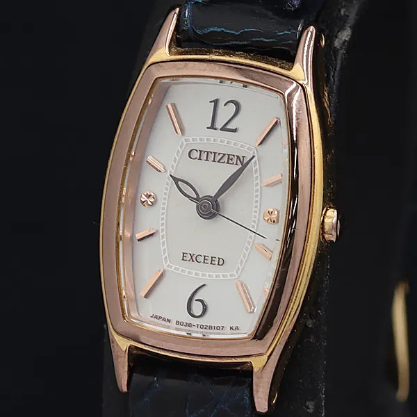 Working condition, excellent condition. Citizen Exceed B036-T018475 Solar-powere