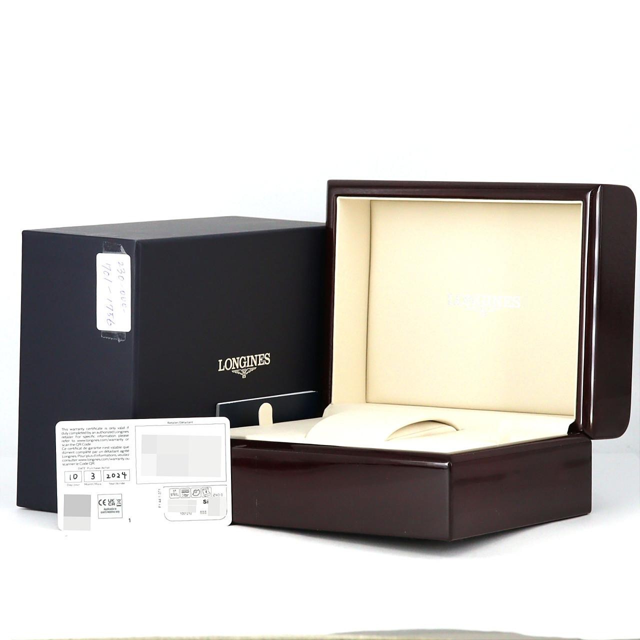 Authentic Longines Master Collection 190th Anniversary L2.793.4.73.2 Stainle…