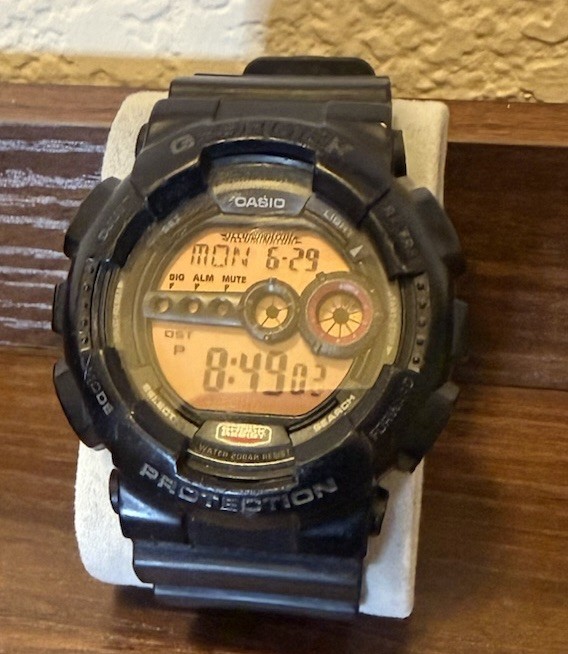 Casio Watch G-Shock GD100MS-1 Digital Men’s Military (Used)
