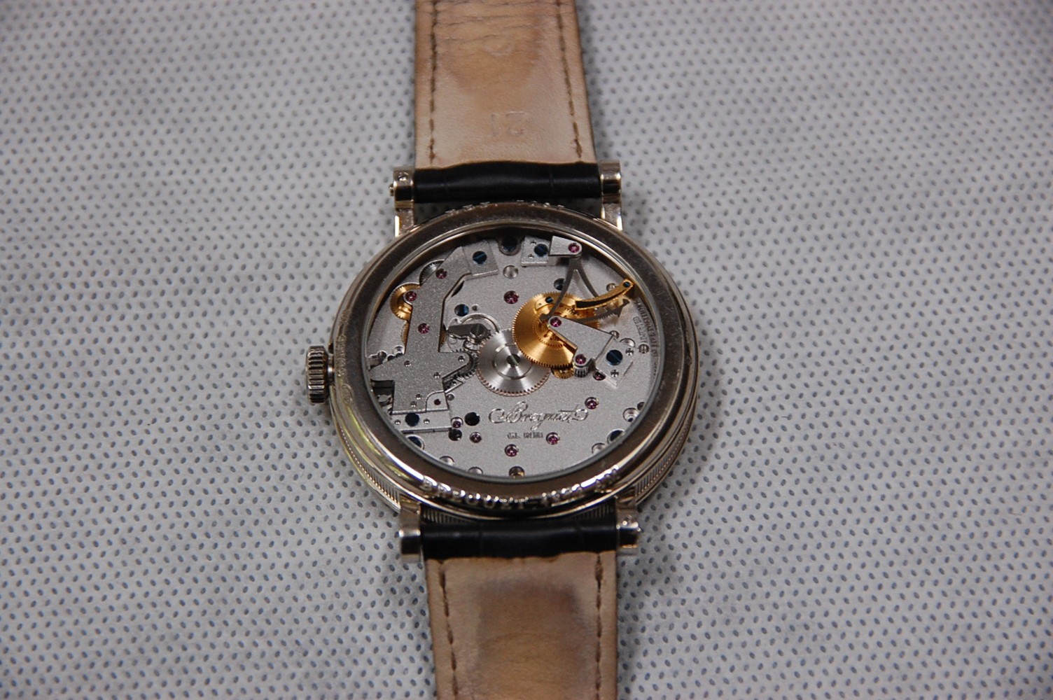 Breguet Tradition | 18kt White Gold | 40mm | Deployant Clasp | Ref 7057BB/11/9W6