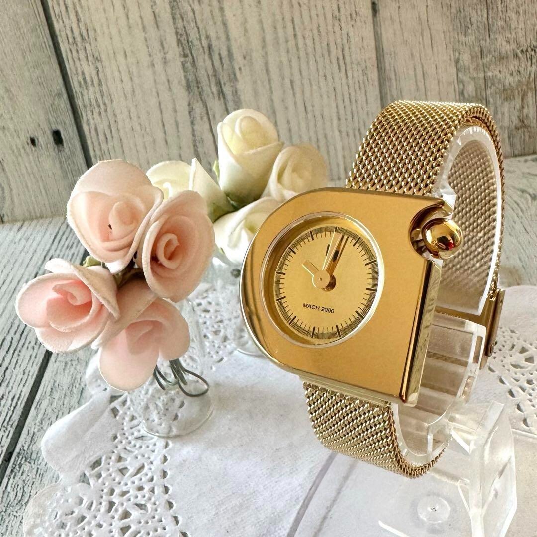 LIP Watch Mach Gold Used From Japan Check description