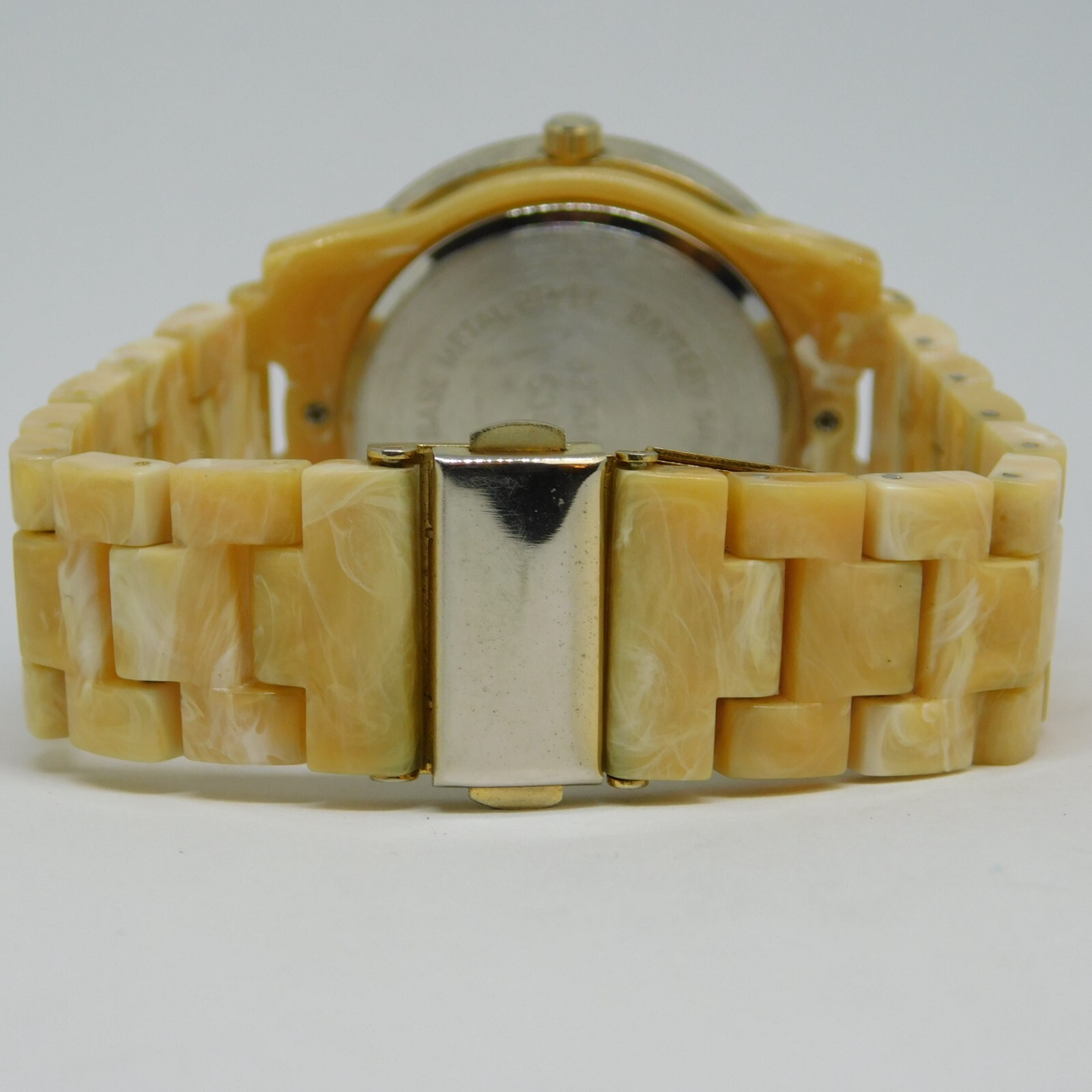 Mother of Pearl Dial Quartz Analog Women’s Watch Sz. 6 1/2″ New Battery