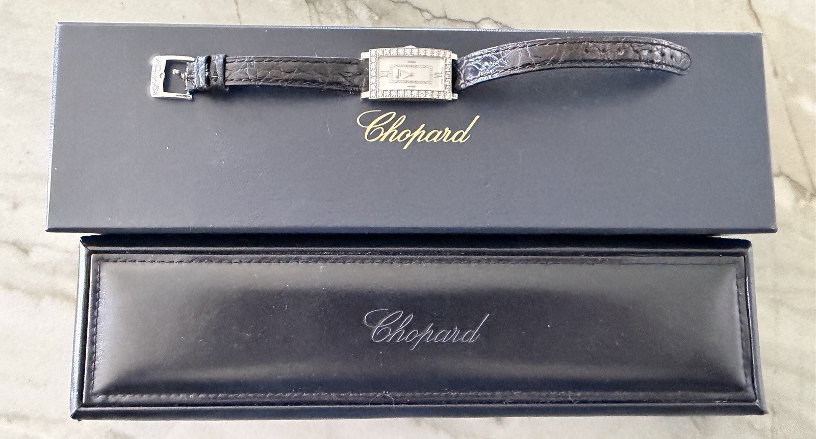 Chopard Classified Femme 18k White Gold Diamond Watch Model 13/6973-20