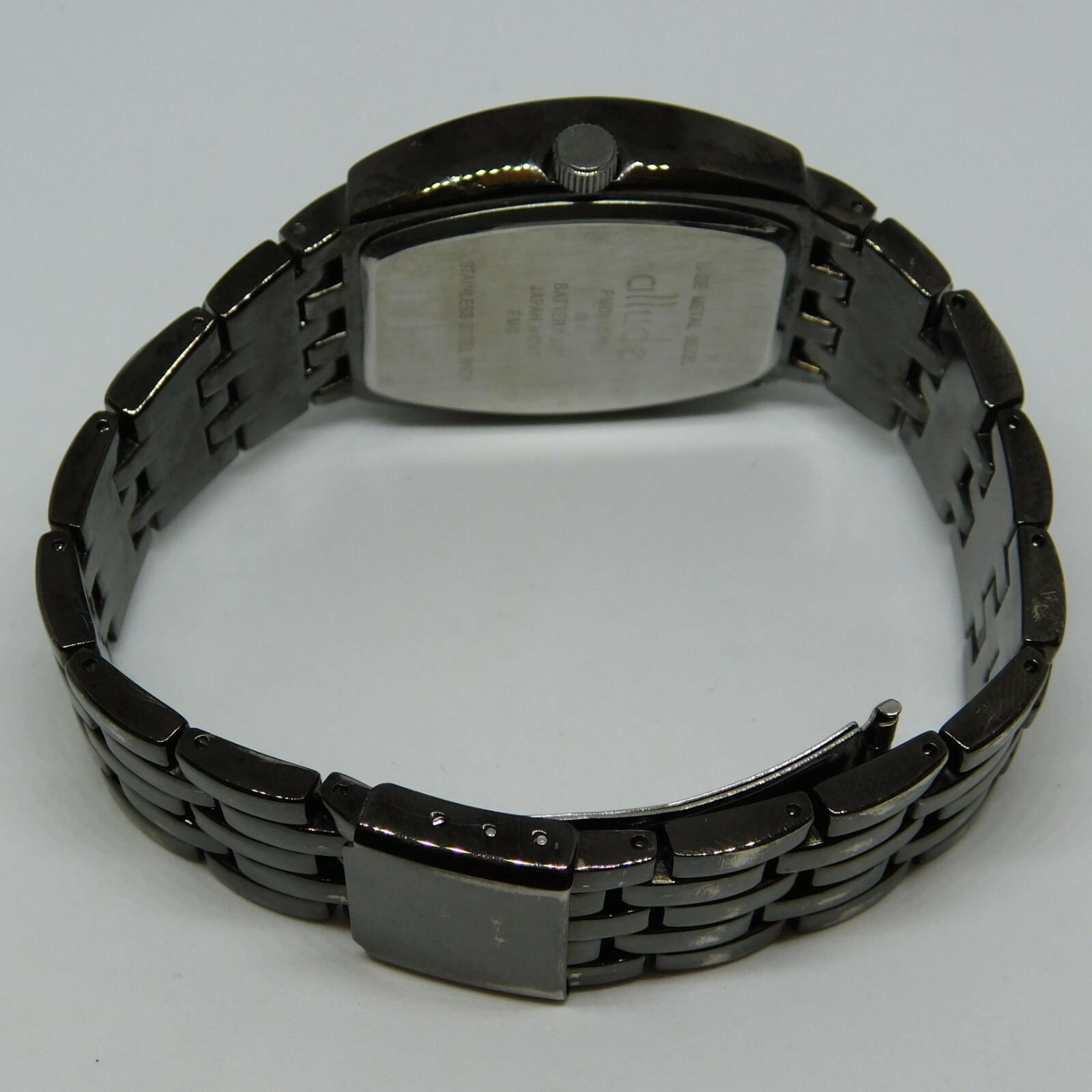 Allude Diamond FMDAL378 Quartz Analog Men’s Watch Sz. 7 1/2″ New Battery