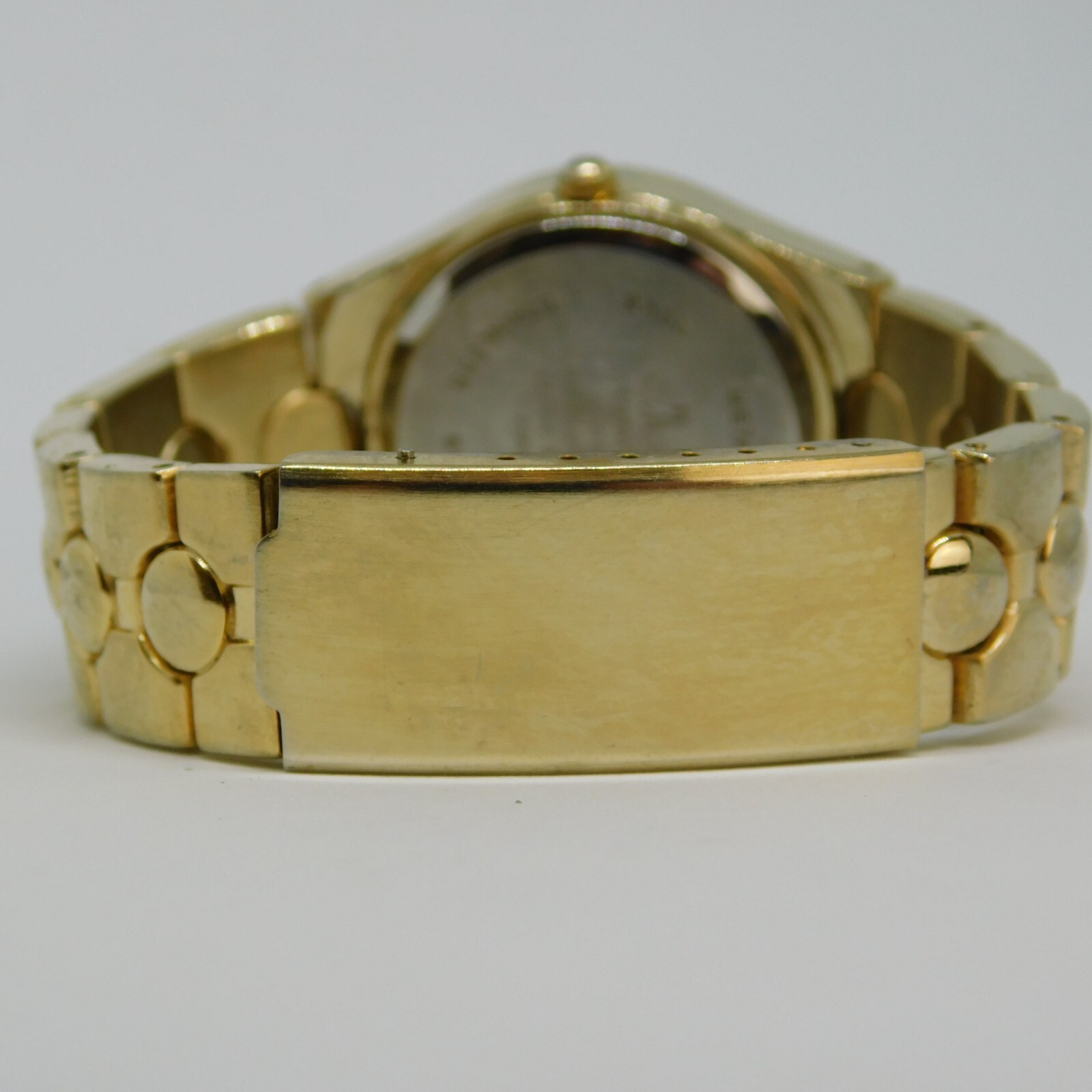 allude FMDAL399 Gold Tone Quartz Analog Women’s Watch Sz. 5 1/2″ New Battery