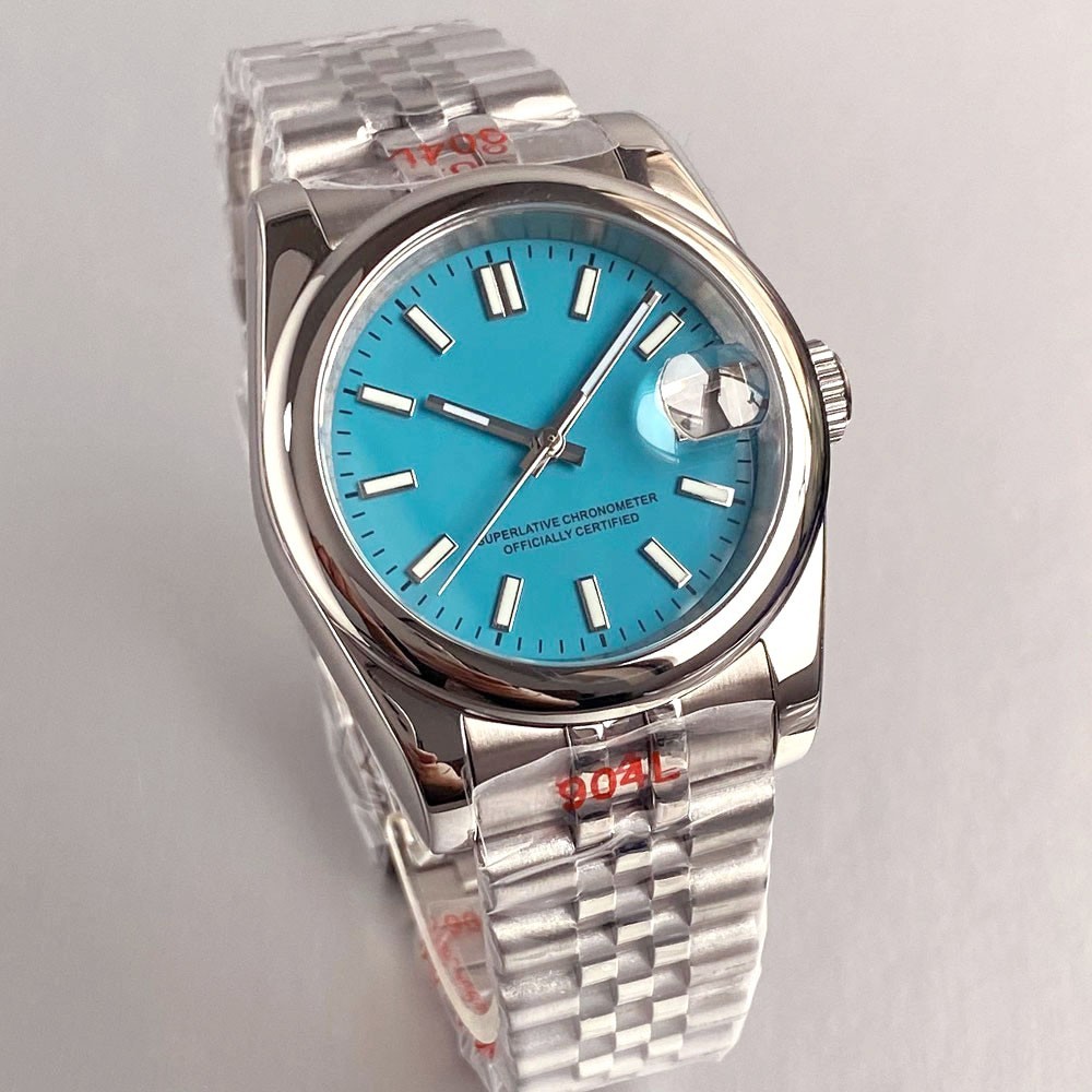 Tandorio 36/39mm Sapphire Sunburst Dial 20ATM Japan NH35 Auto Men Watch Lume