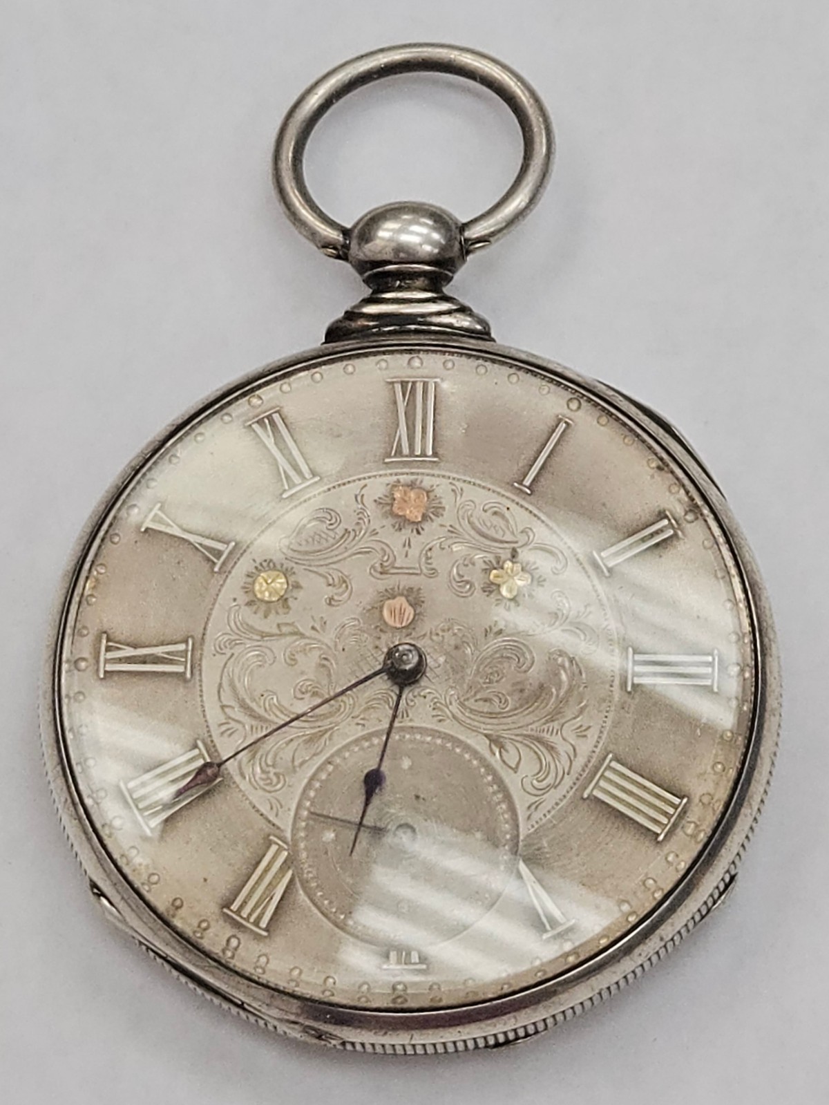 MJ Tobias Liverpool Swiss 4j 16s Cylinder PW .800 Silver Case [036LAB]