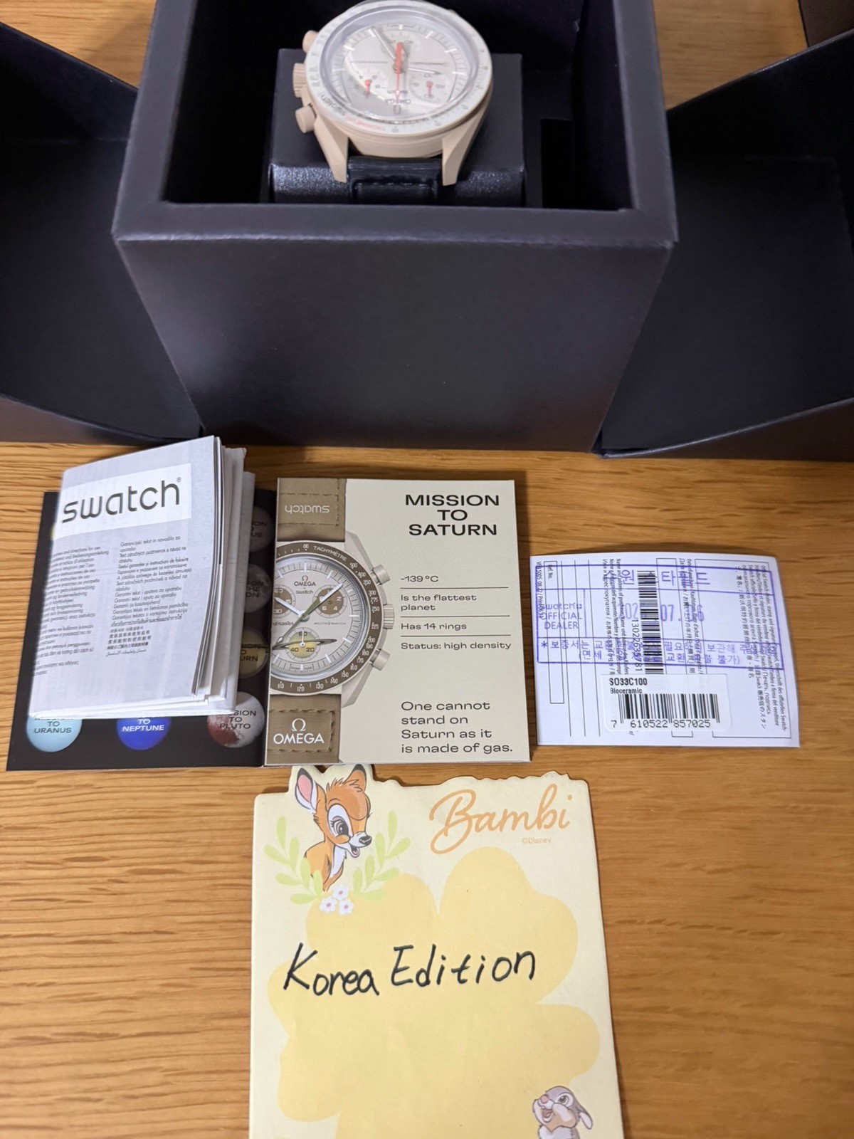 Swatch x Omega Snoopy Bioceramic Moonswatch Speedmaster Mission to Earthphase