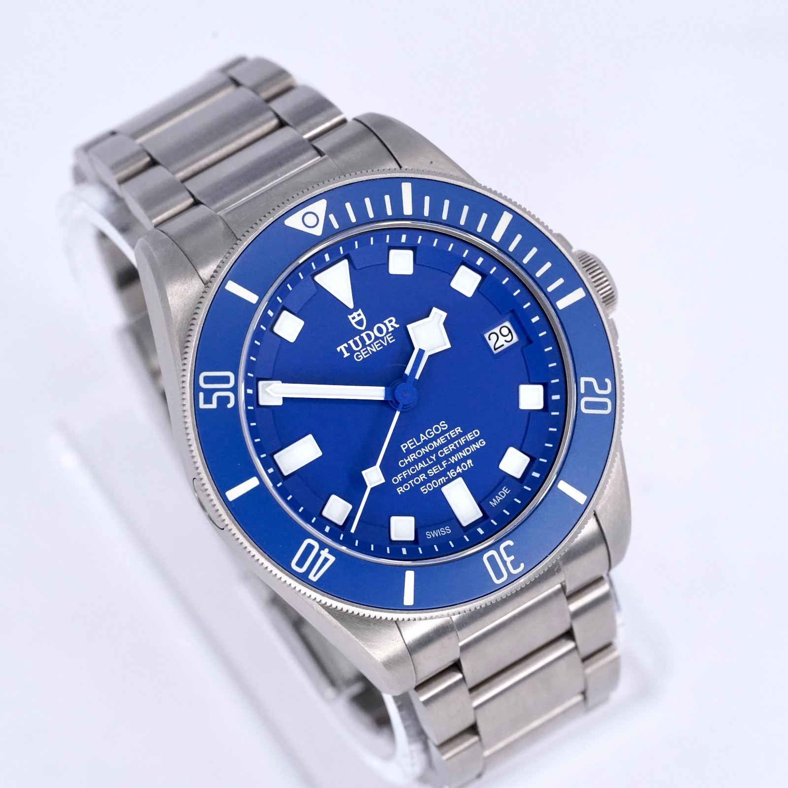 Tudor Pelagos Blue Titanium 42mm 25600TB – Full Set, Box, Papers, Card