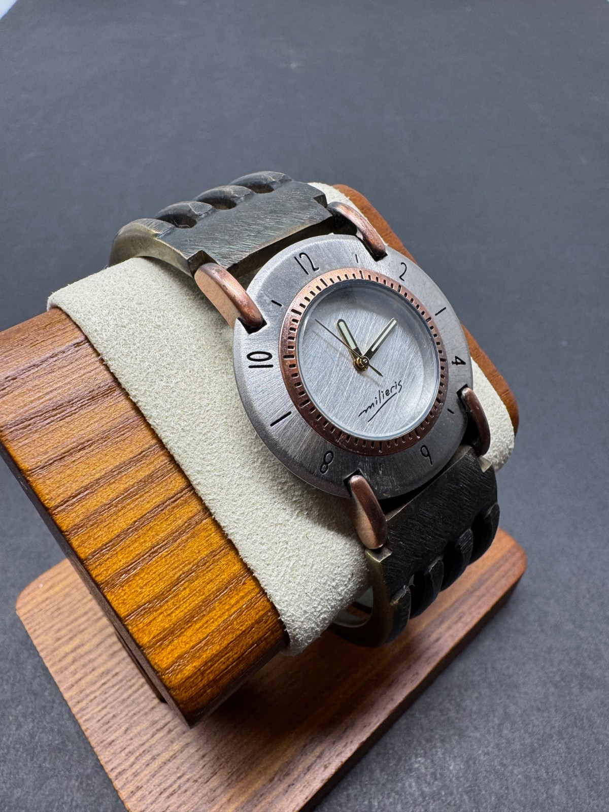Limited Edition Custom Designer Watch by Eduardo Milieris, Works Great!