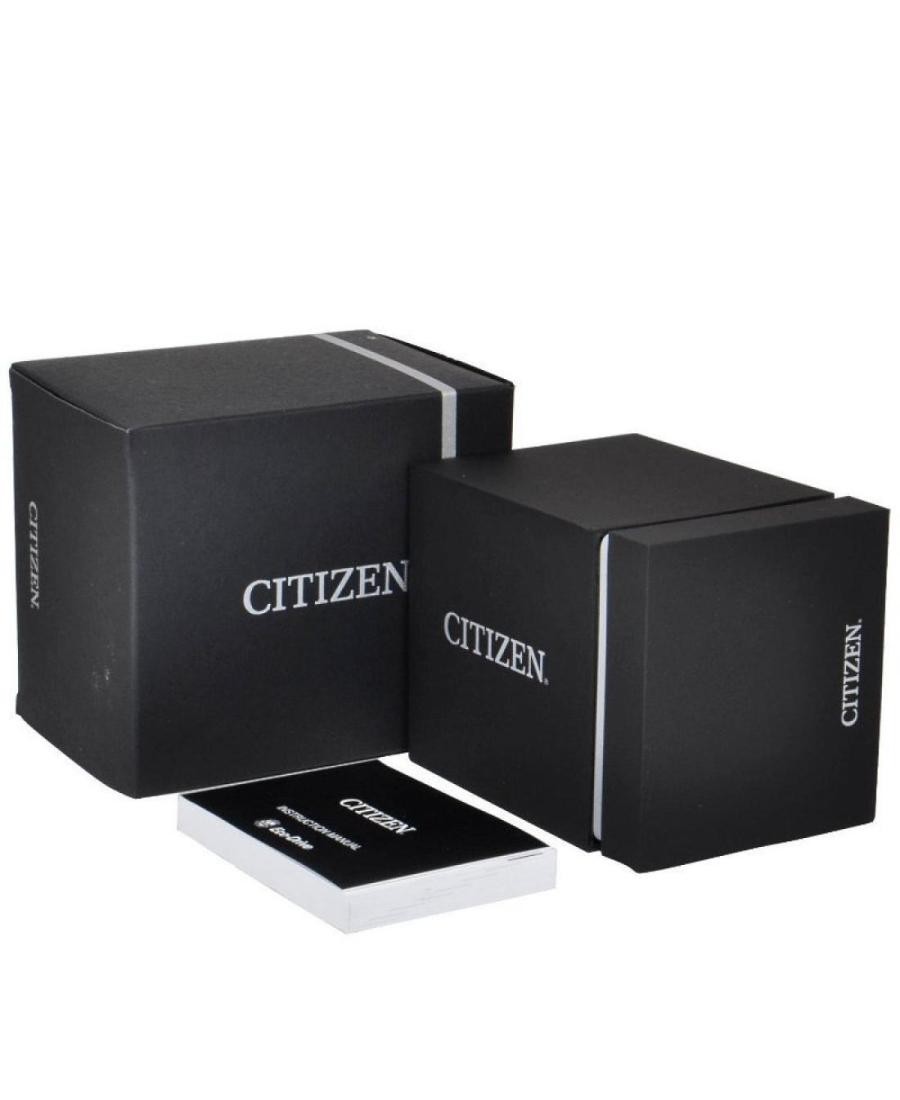 CITIZEN Men Analog Eco-Drive Casual Watch Classic Dress Blue Dial Waterproof Rou