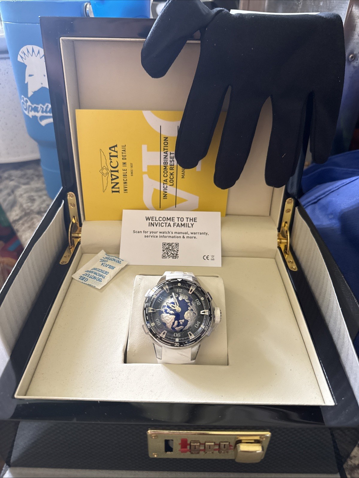 Invicta celestial astelis automatic men’s watch – 40.2 mm, white (70091)