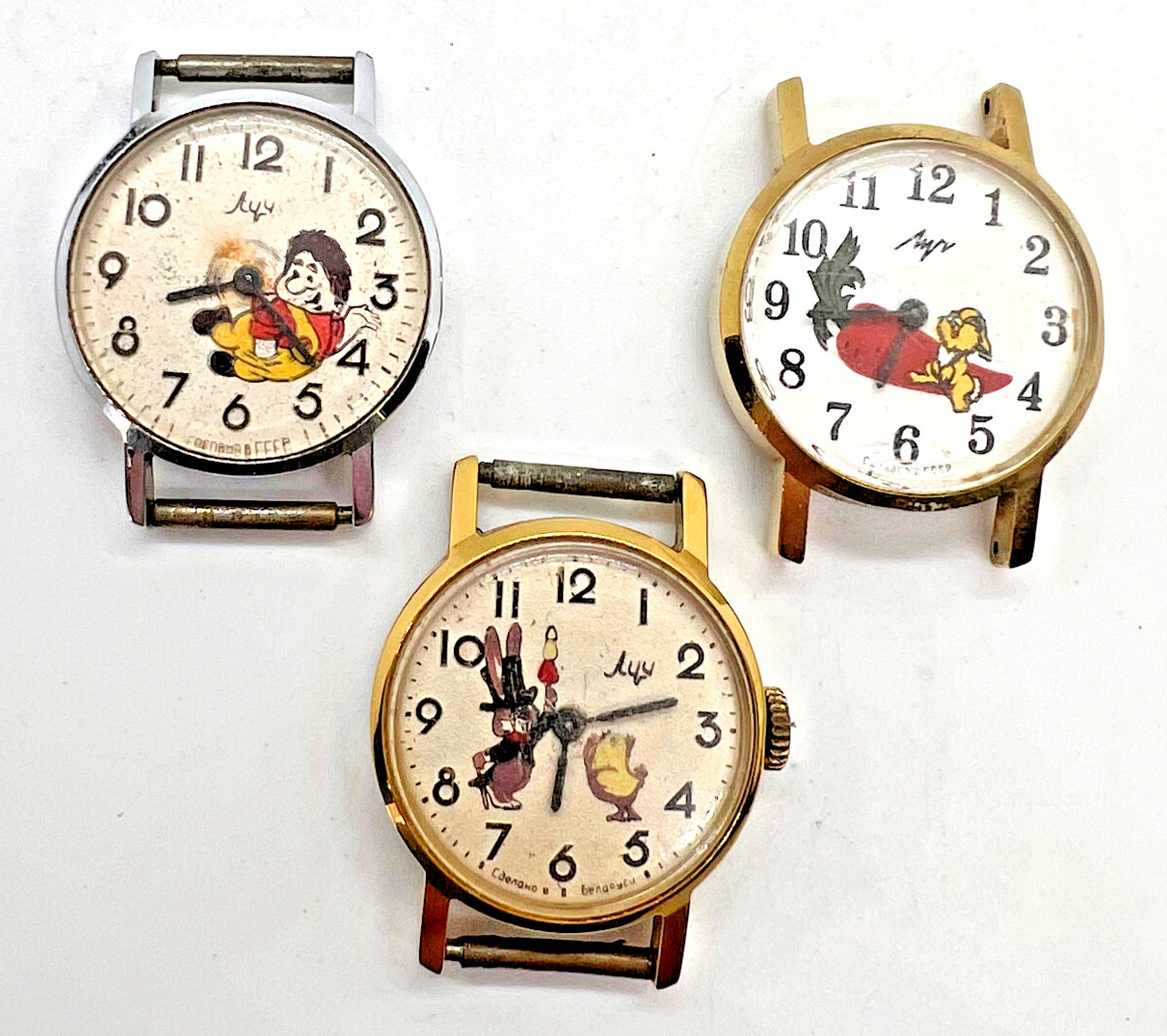 Luch Vintage Watch Soviet Collection Ussr Women Wrist Military Original Retro