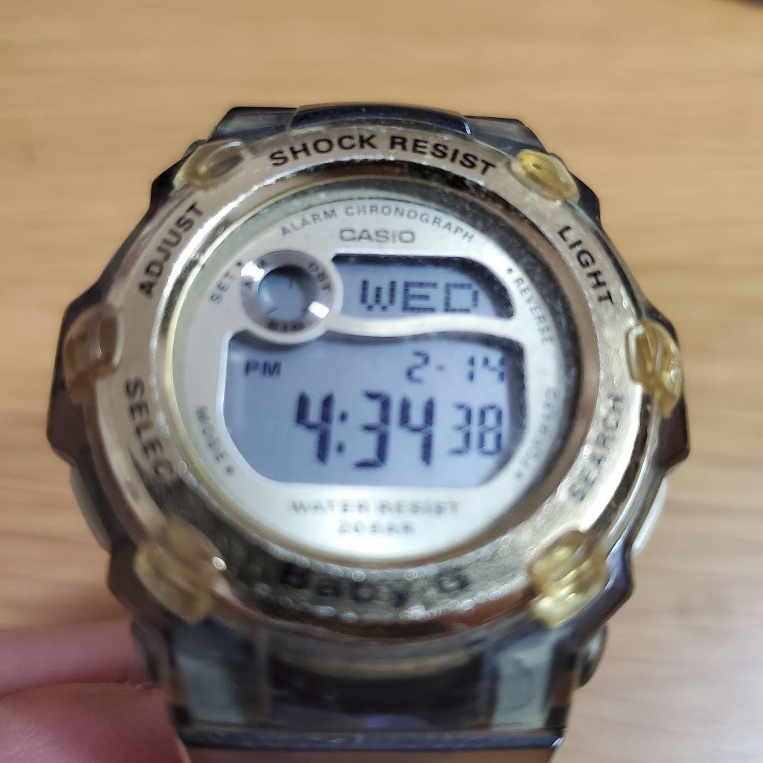 CASIO Baby-G Women’s Watch BG-3000 Gold Bezel