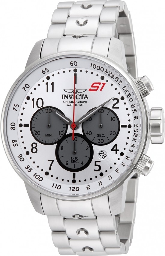 Invicta S1 Rally Chronograph Silver Dial Men’s Watch 23083