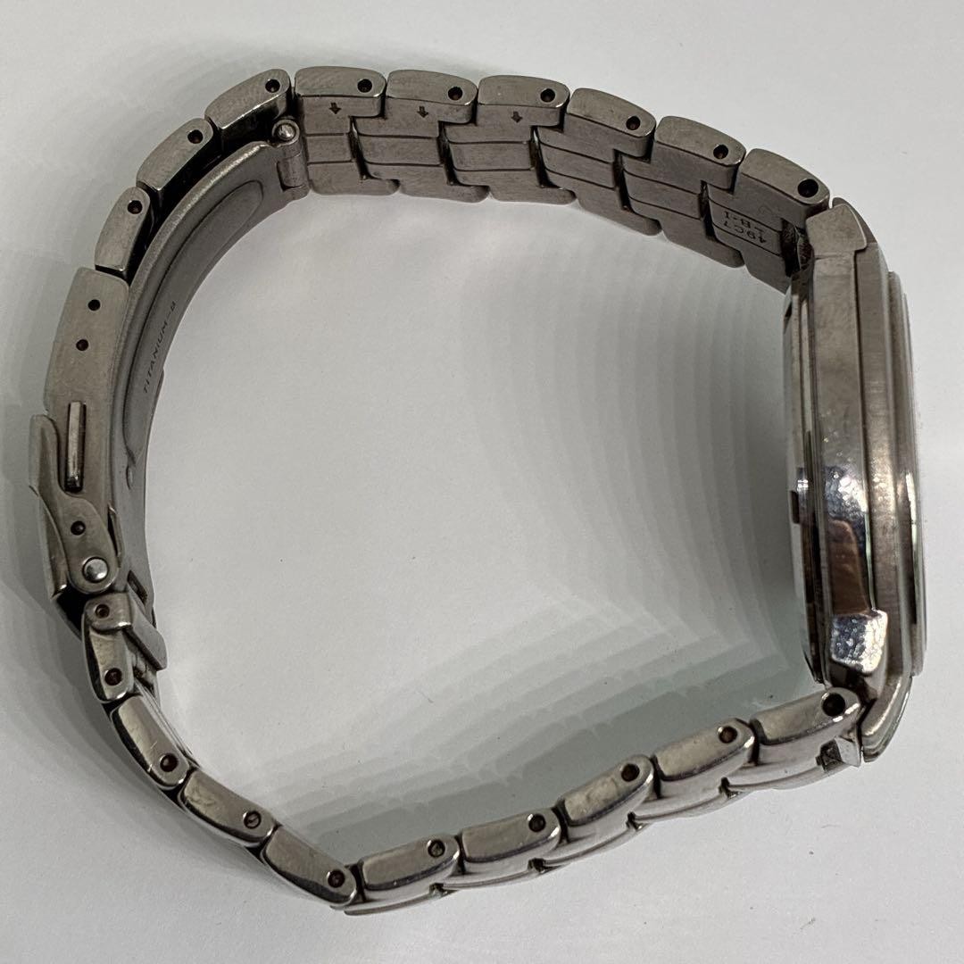 SEIKO Kinetic Auto Relay Titanium Men’s Watch 5J22-0C20