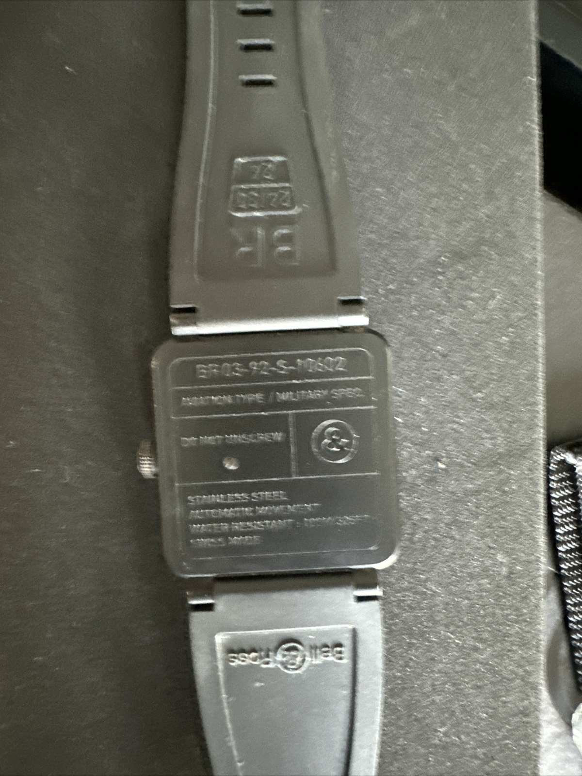 Bell & Ross Custom Diamomd BR03-92 Automatic Ceramic 42 BLACK MATTE Watch