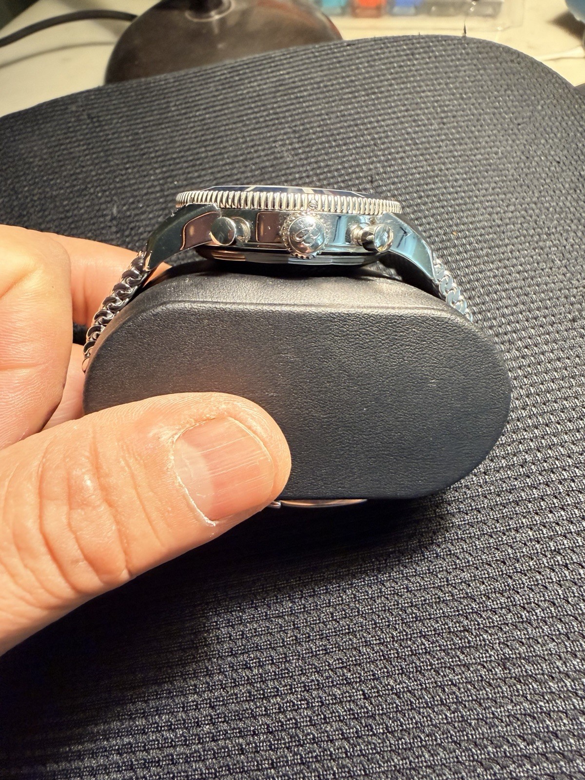 Breitling Super Ocean Heritage Blue Dial Chronograph A13320 With Extra Band