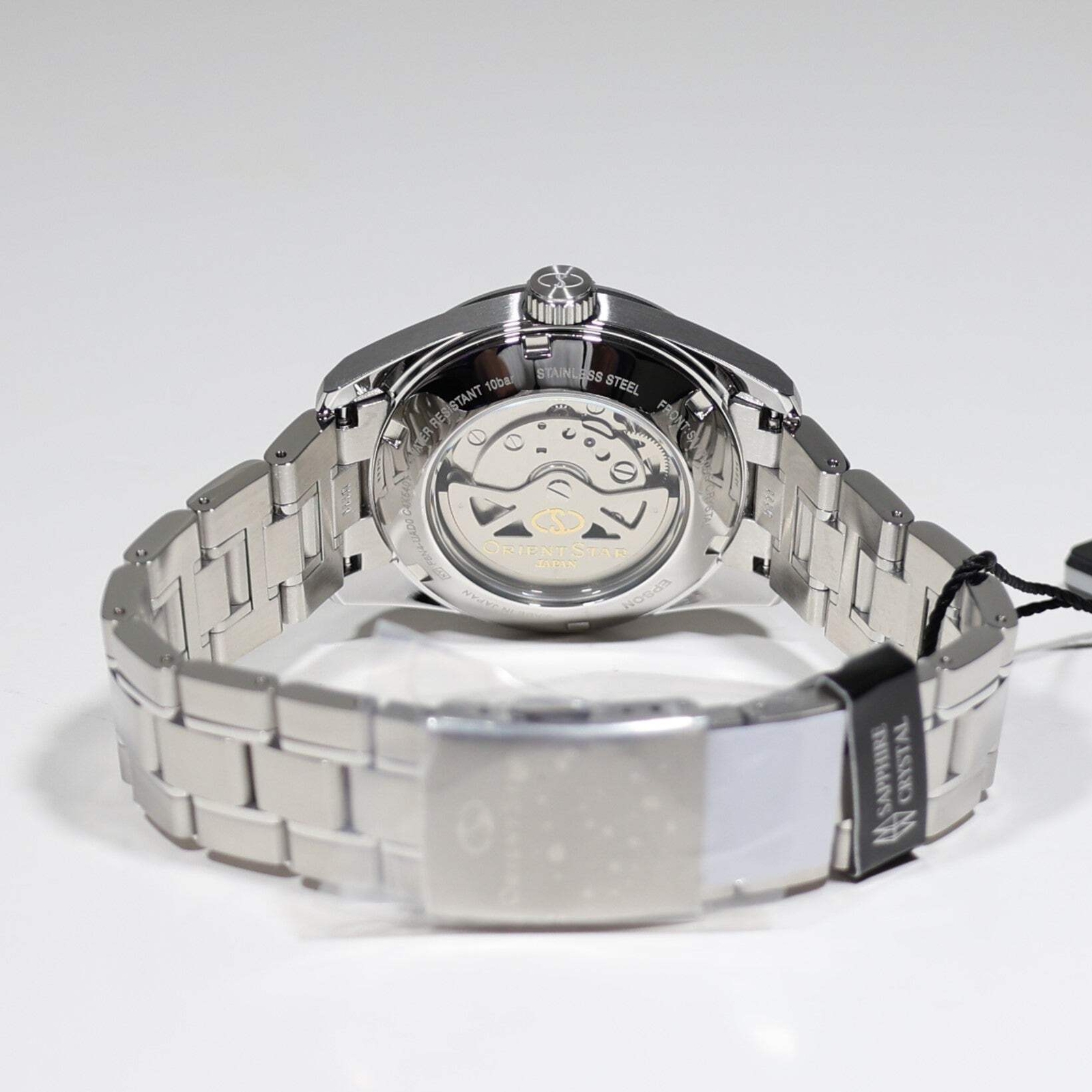 Orient Star Automatic Green Dial Stainless Steel Watch RE-AU0107E00B