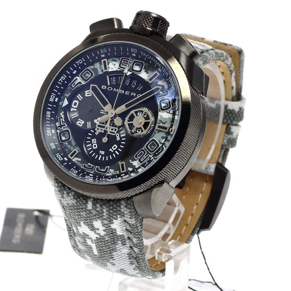 BOMBERG BOLT-68 Camouflage BS45CHPGM.019.3 Chronograph Date Quartz Men’s _881521