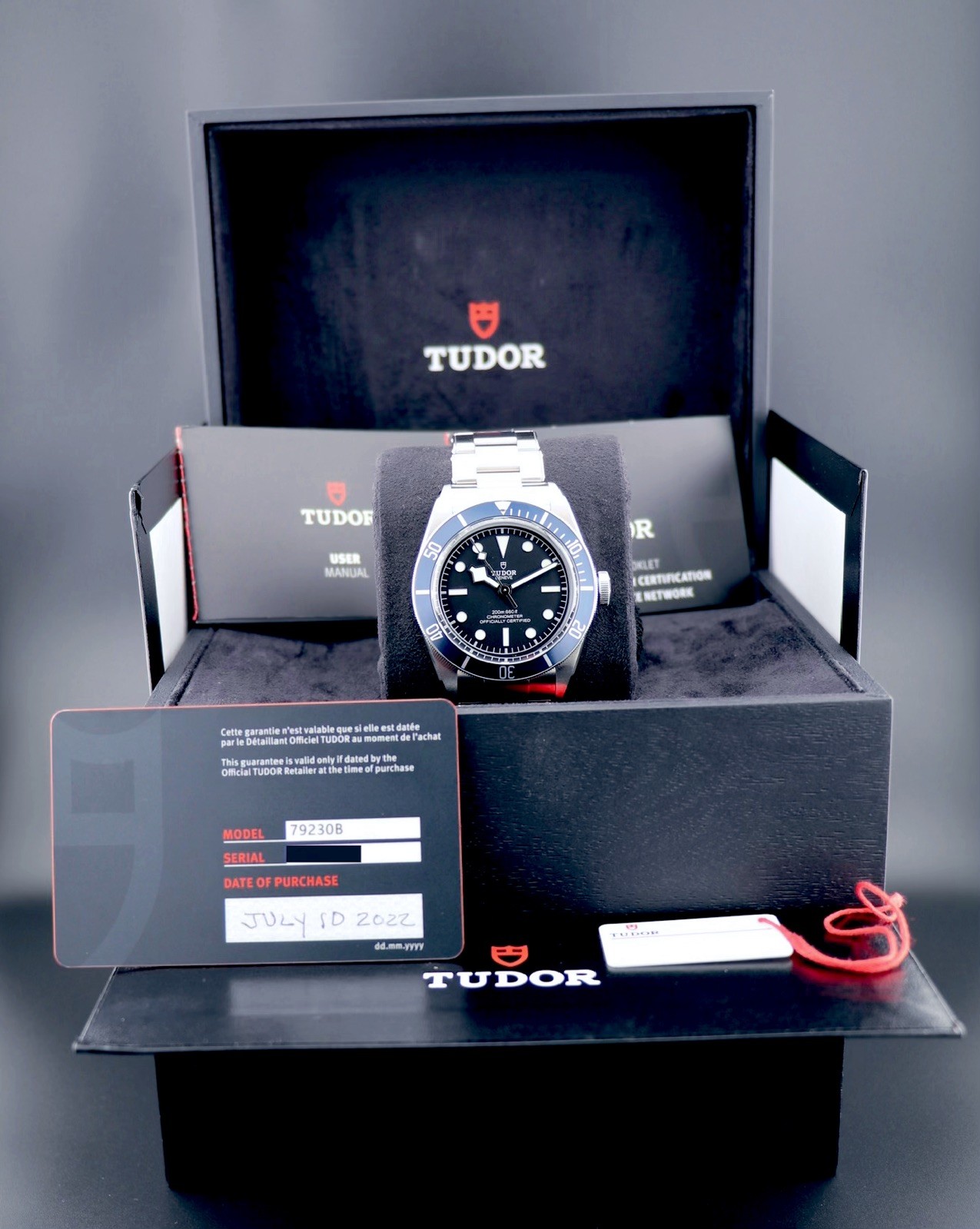 2022 TUDOR Black Bay 41mm (79230B) – Warranty