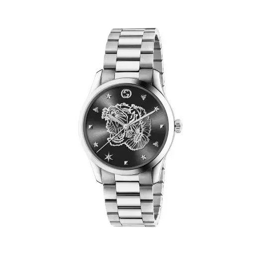 Gucci G-Timeless YA1264125 Quartz Tiger Dial Women’s Watch – Retail Price $1060