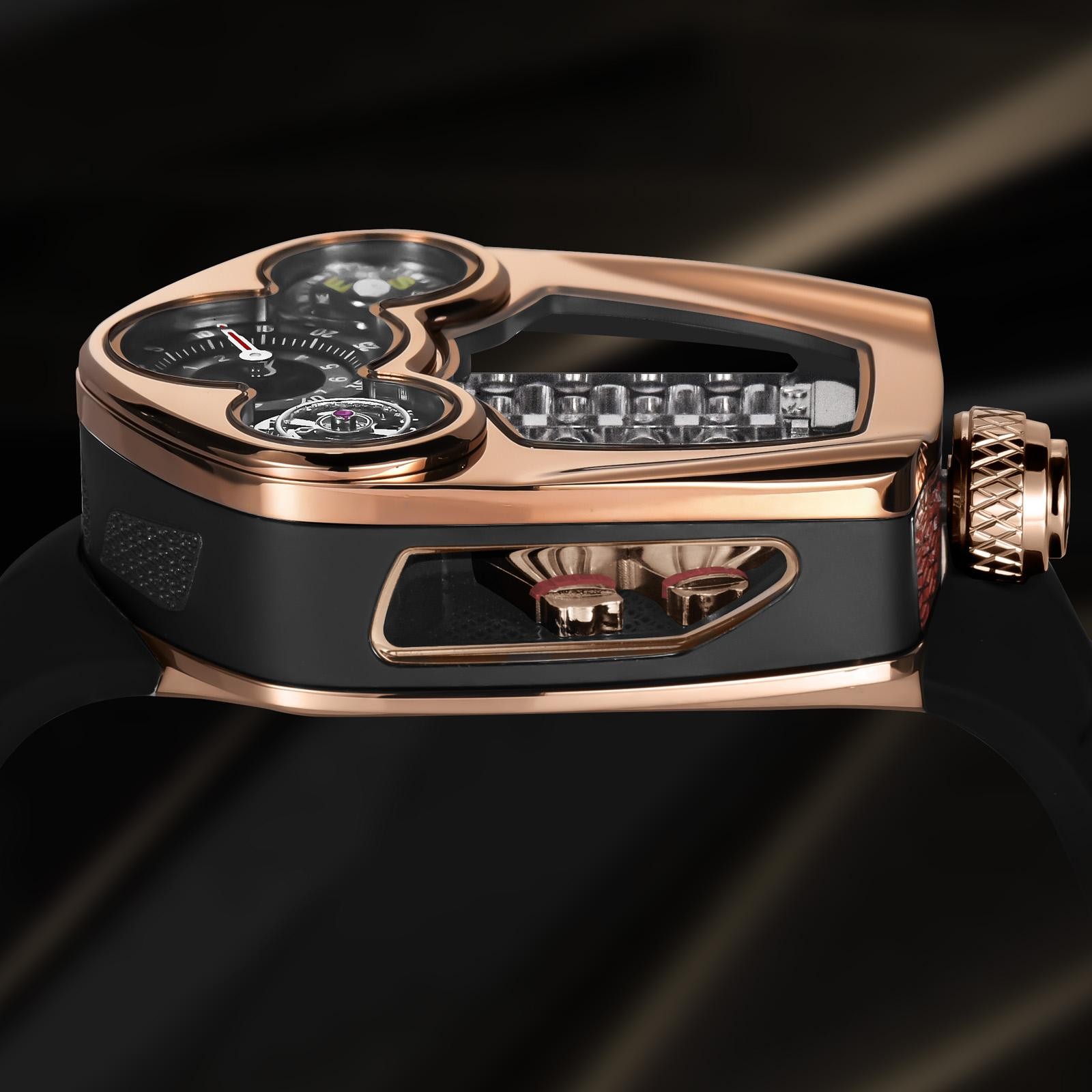 Pindu Design New Engine Series Quartz Watch Men Top-luxurious Stainless Steel