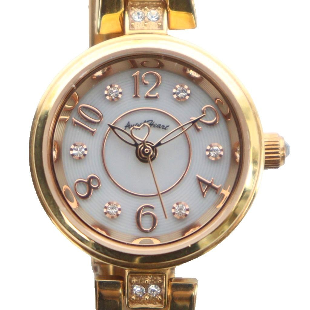 [A1R] Angel Heart HP22 Wristwatch Solar Stone Logo Gold Color [r8n]