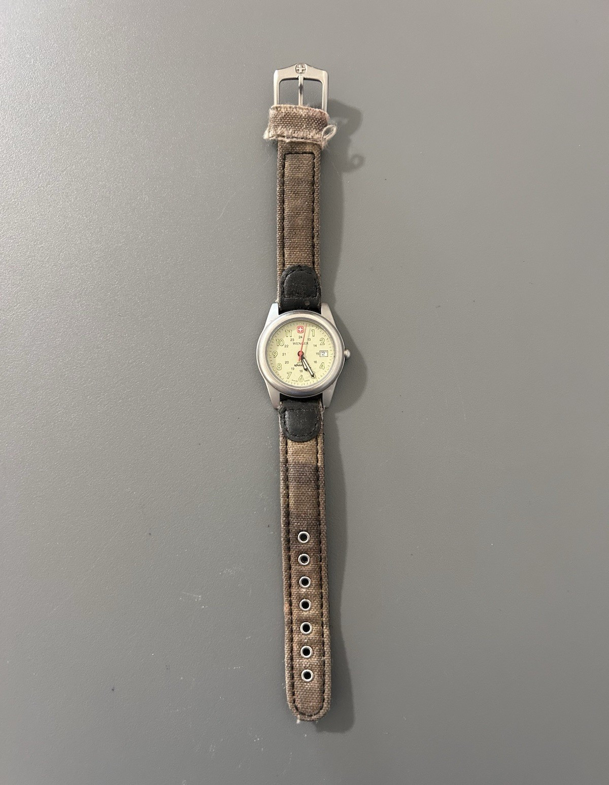 Wenger Swiss-Made Quartz Vintage Date 28mm Men’s Watch