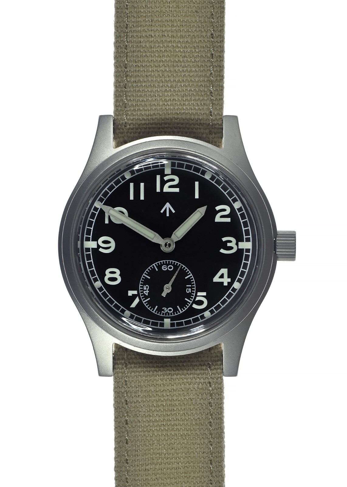 MWC 1940s/1950s “Dirty Dozen” Pattern General Service Watch with 21 Jewel Auto