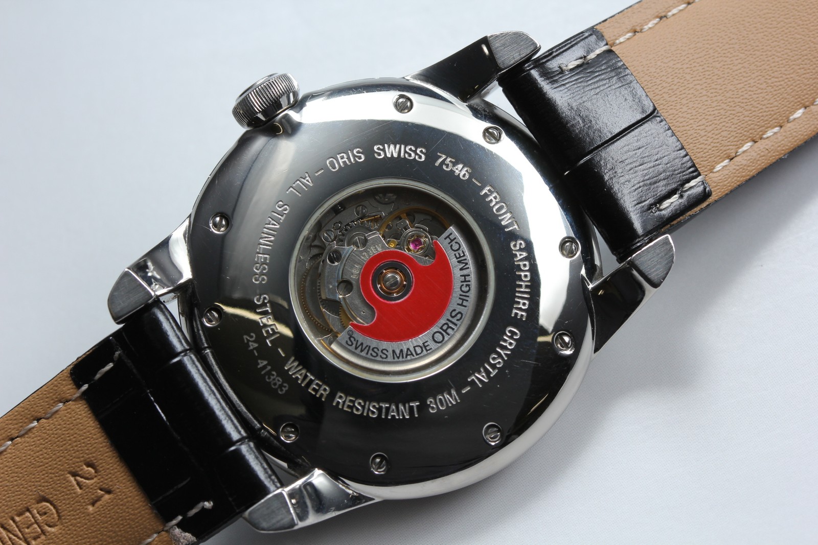 [Near MINT] ORIS Artelier 7546 Moon Phase Automatic 40mm Men’s Watch From JAPAN