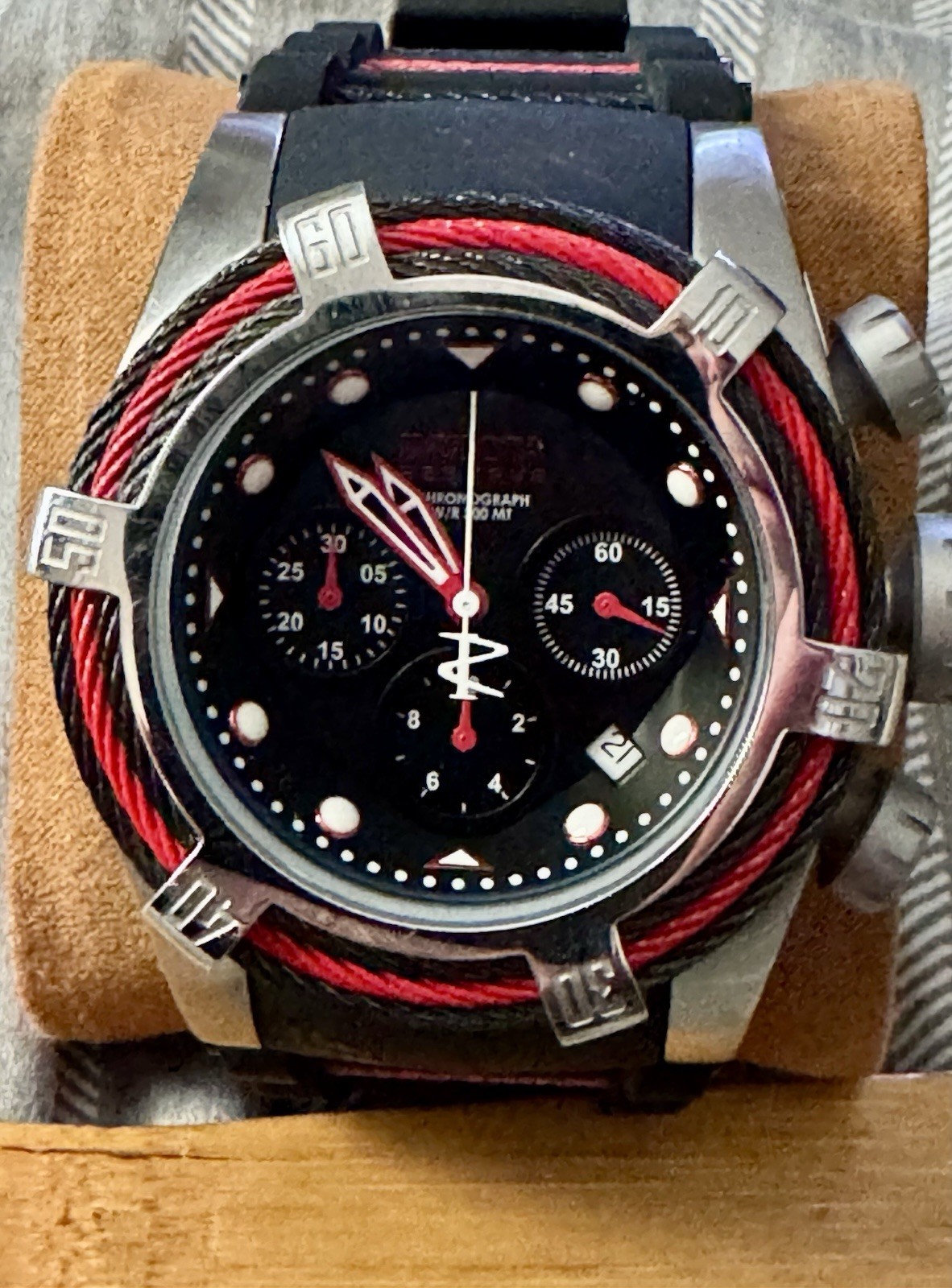 Invicta Reserve Bolt Zeus Chronograph Strap Watch
