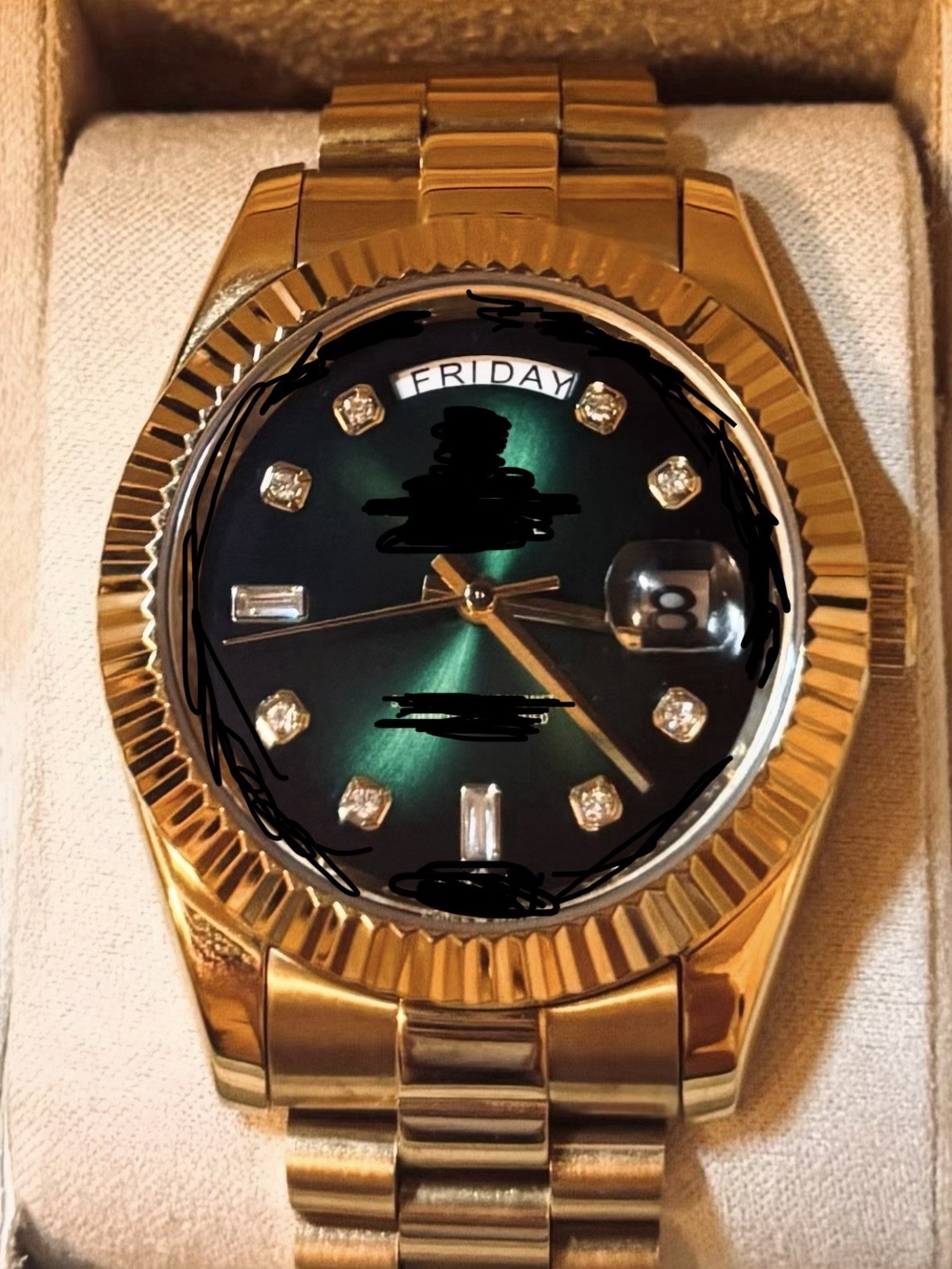 Mens luxury watch