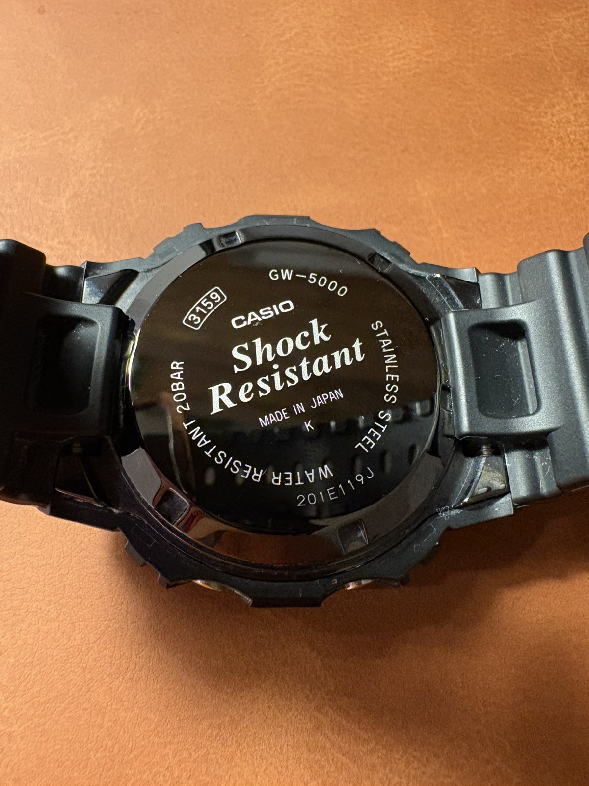 CASIO G-SHOCK GW-5000-1JF Solar Multi Band 6 Wrist Watch Excellent Condition