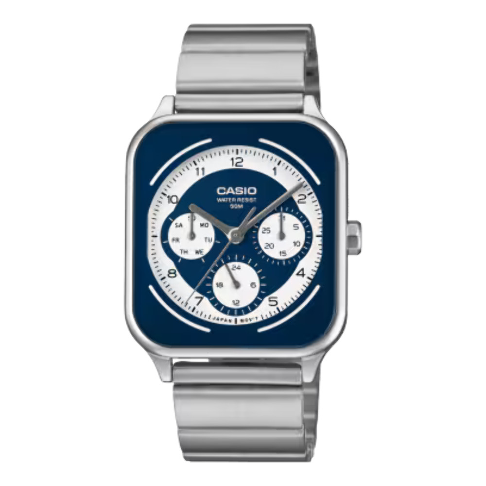 CASIO MTP-M307D-2BV NEW QUARTZ ANALOG BLUE DIAL MEN’S WATCH