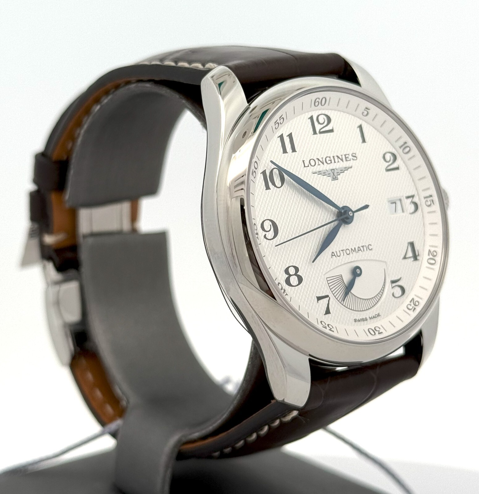 LONGINES Master Collection AUTO 40MM Silver Dial Leather Men’s Watch L29084783