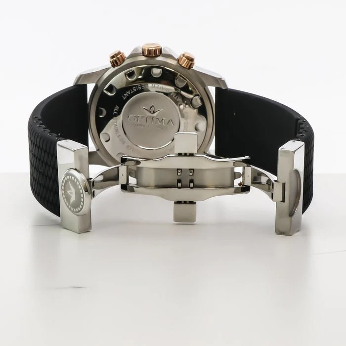 Optima – Swiss Chronograph – OSC422-SRX-4 Chronograph Swiss Quartz 45 mm