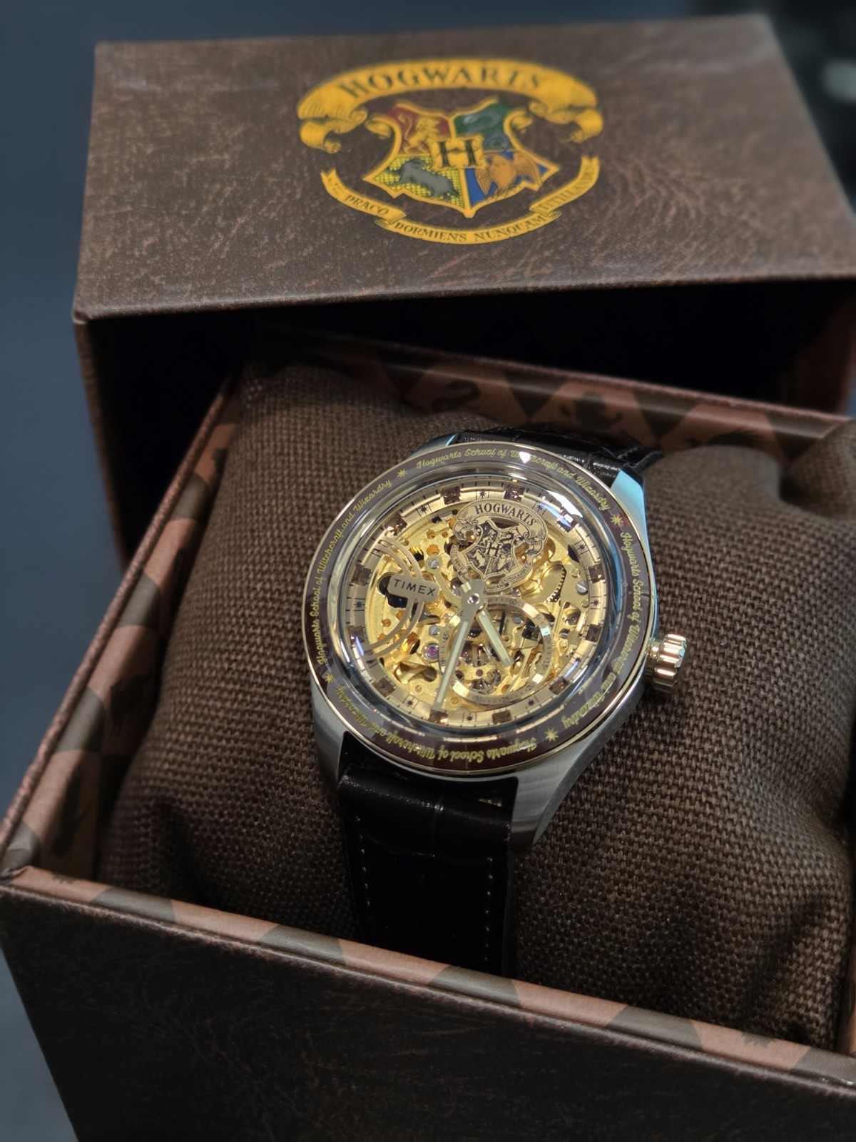 NEW TIMEX x Harry Potter Hogwarts Waterbury Heritage Automatic Skeleton