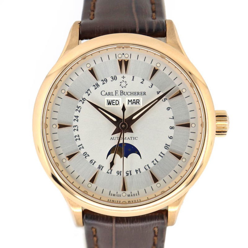 Carl F.Bucherer Wristwatch 10909.03 38.0mm Silver Wristwatch #UW1367