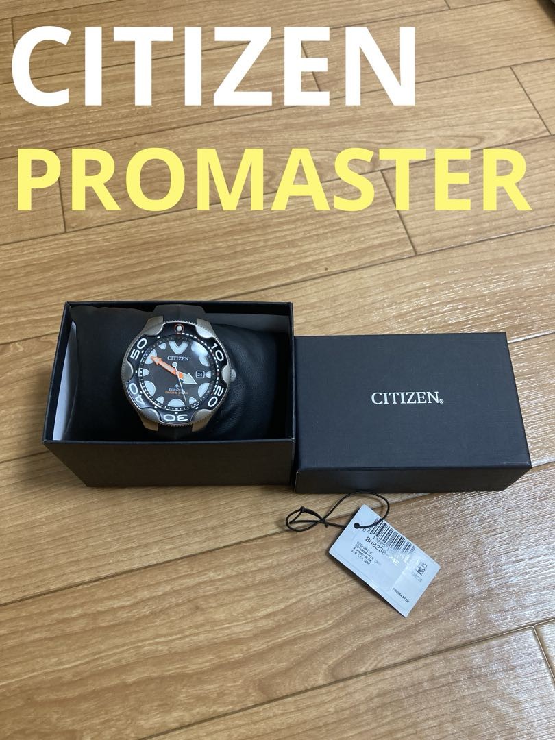 Citizen Pro Master Diver’S Bn0230-04E Analog Solar Men Promaster Marine Orca Qua