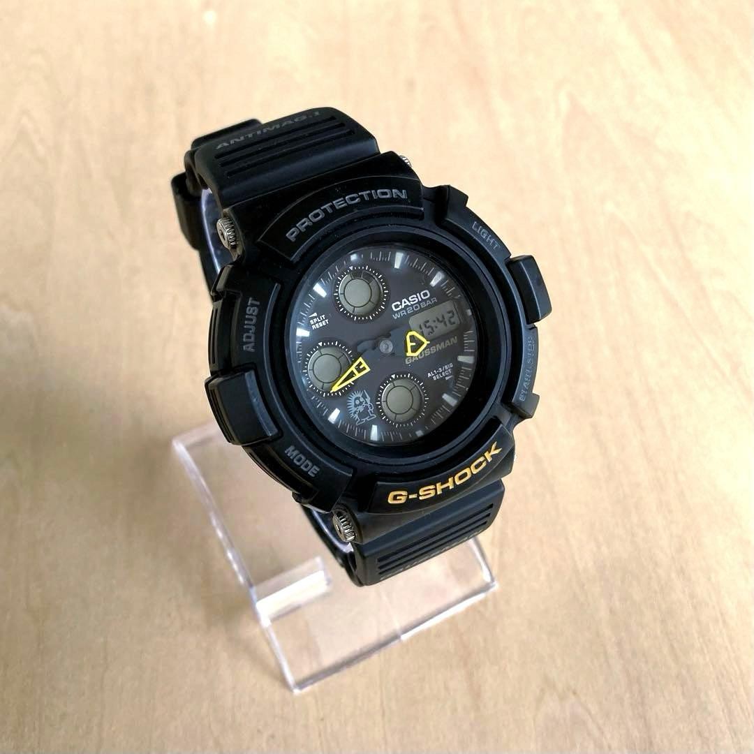 CASIO G SHOCK AW 571 Analog Digital Wristwatch Vintage Rare