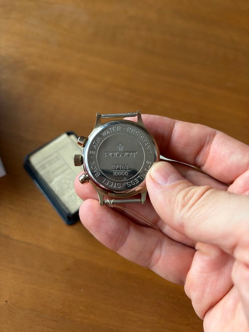 [A4M] Poljot Chronograph Soviet Friendship Gorbachev Commemorative [x3p]