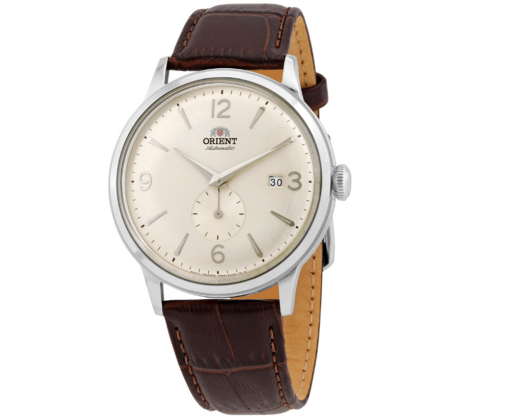 Orient Men’s Bambino Classic Automatic Beige Dial Watch – RA-AP0003S30B NEW